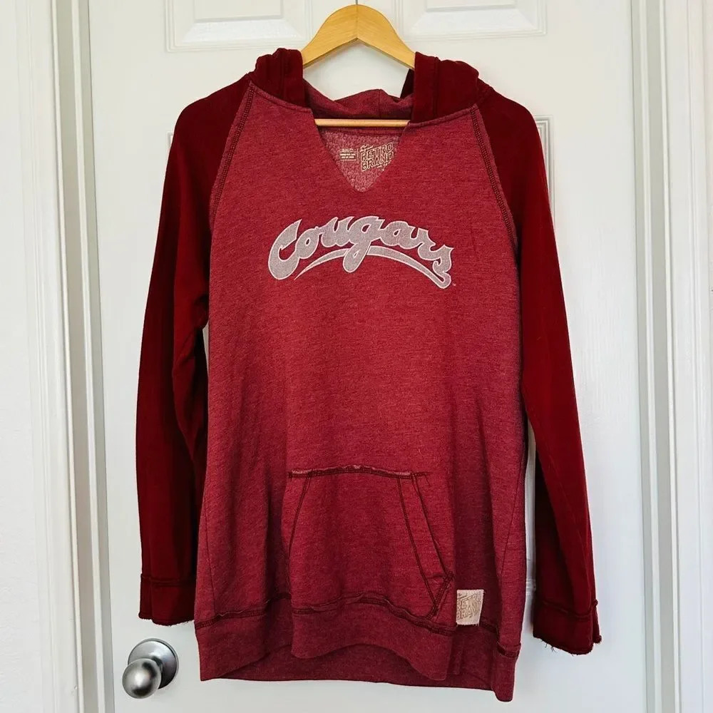 The Original Retro Brand Washington State University WSU Hoodie Sweatshirt